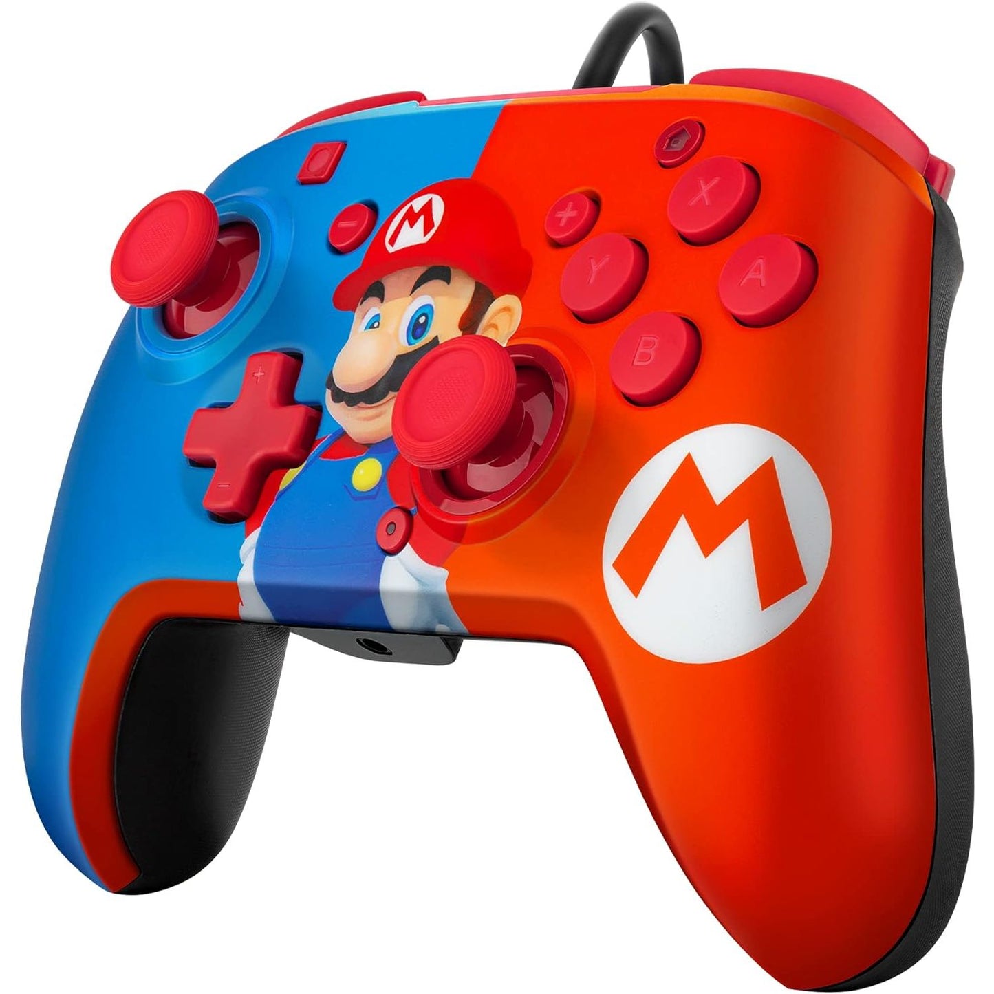 PDP Faceoff Deluxe Audio Wired Controller Mario Nintendo Switch Brand New