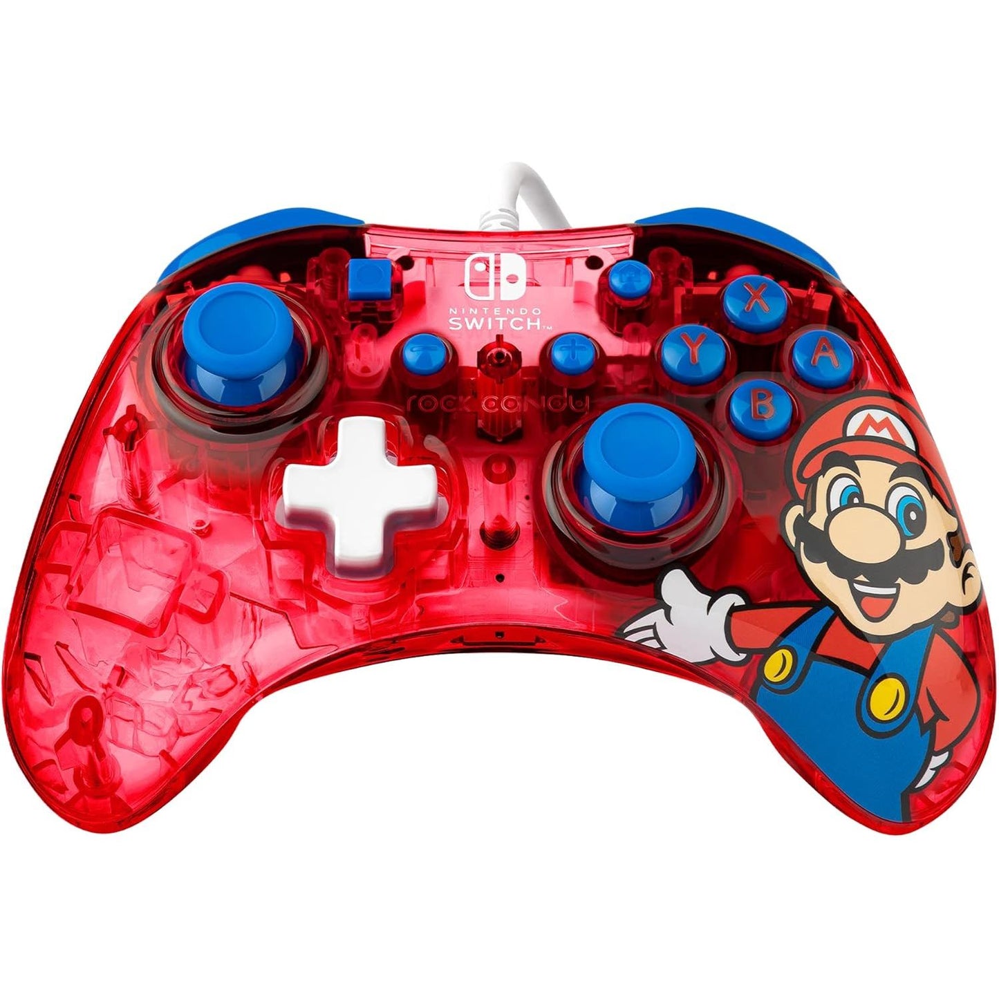 Rock Candy Wired Controller Mario Red Nintendo Switch Brand New