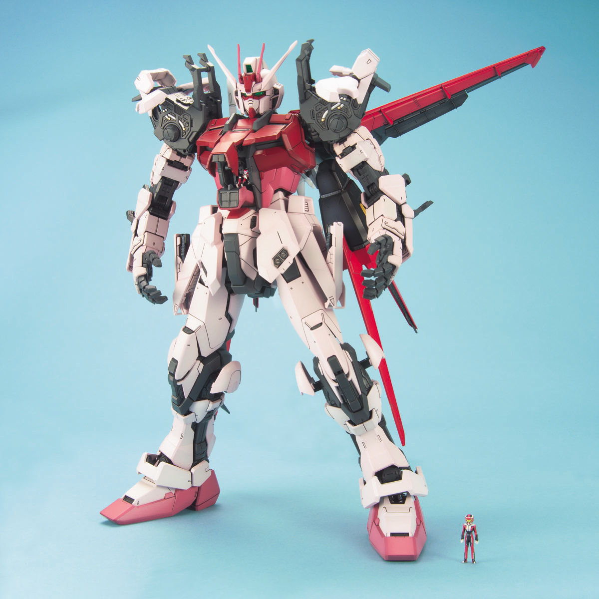 Bandai Hobby MBF-02 Strike Rouge + Skygrasper PG | Perfect Grade Gunpla Model Kit