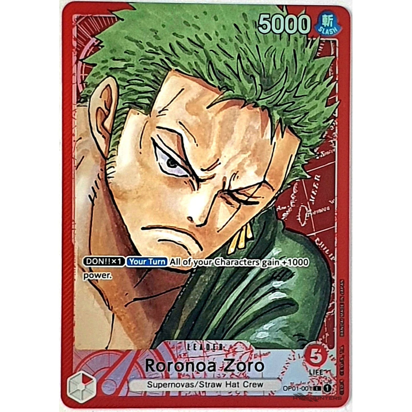 Roronoa Zoro (001) (Parallel) - Romance Dawn (OP01)