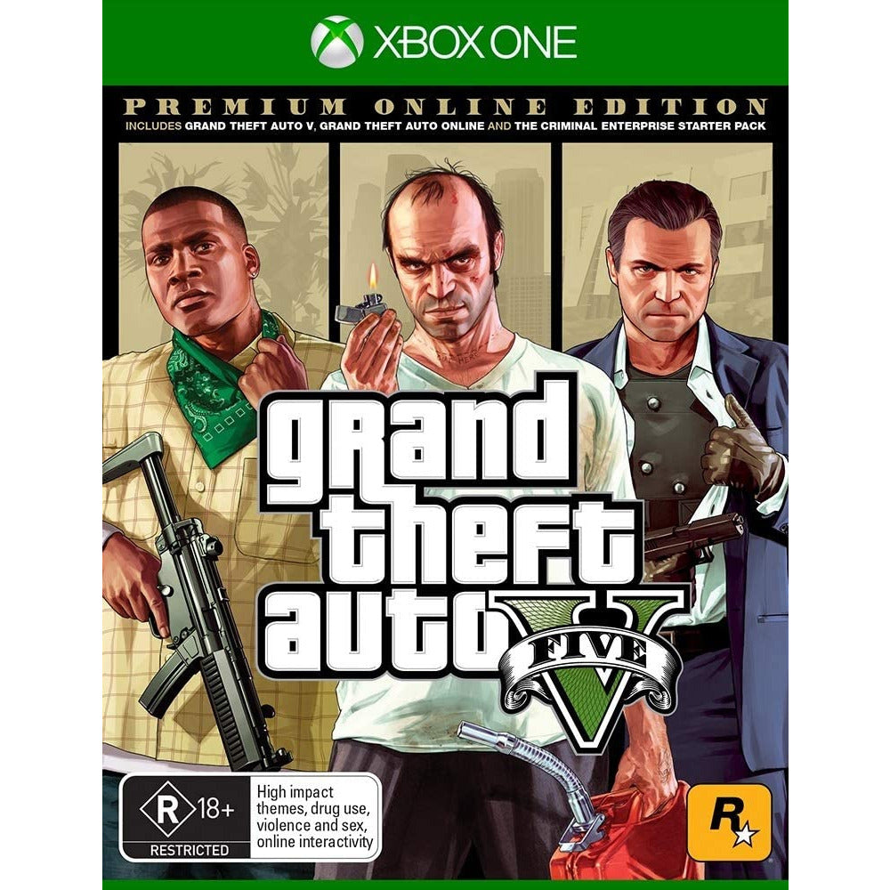 Grand Theft Auto 5 Premium GTA V Xbox One XB1 Brand New
