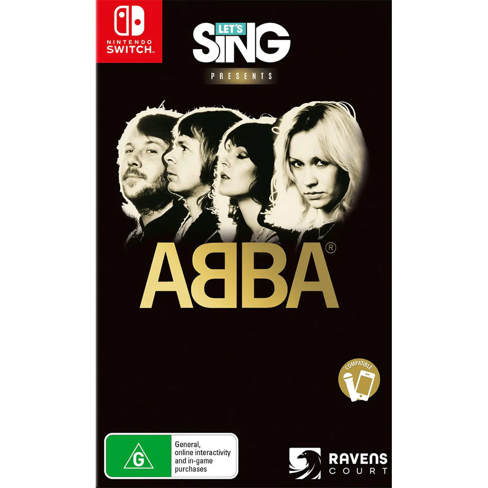 Lets Sing ABBA Nintendo Switch Brand New