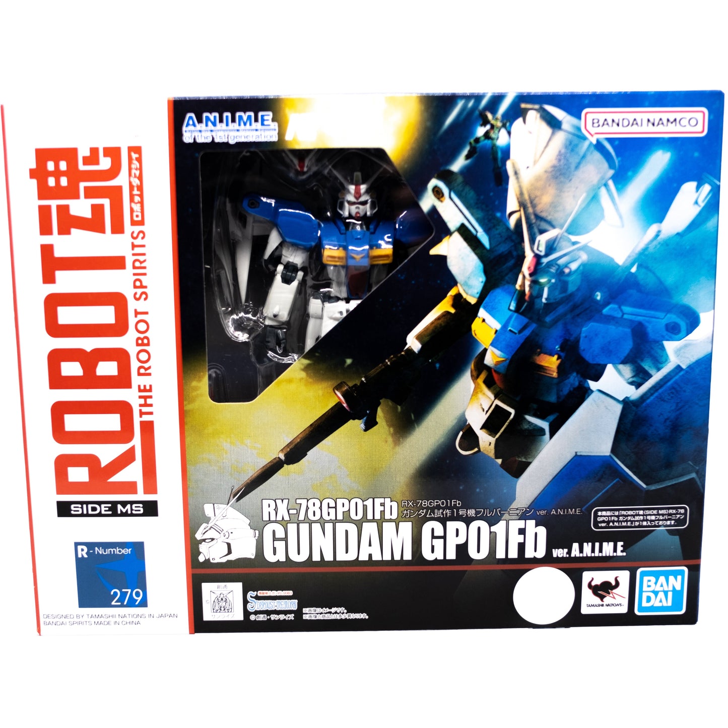 Robot Tamashii "SIDE MS" RX-78GP01Fb Gundam GP01Fb "Zephyranthes" Full Burnern ver. A.N.I.M.E.