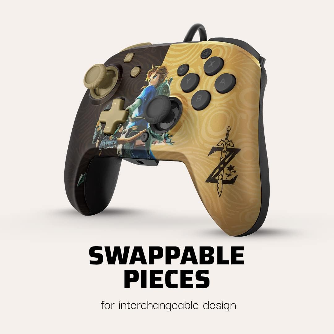 Faceoff Deluxe Audio Wired Controller Link Nintendo Switch