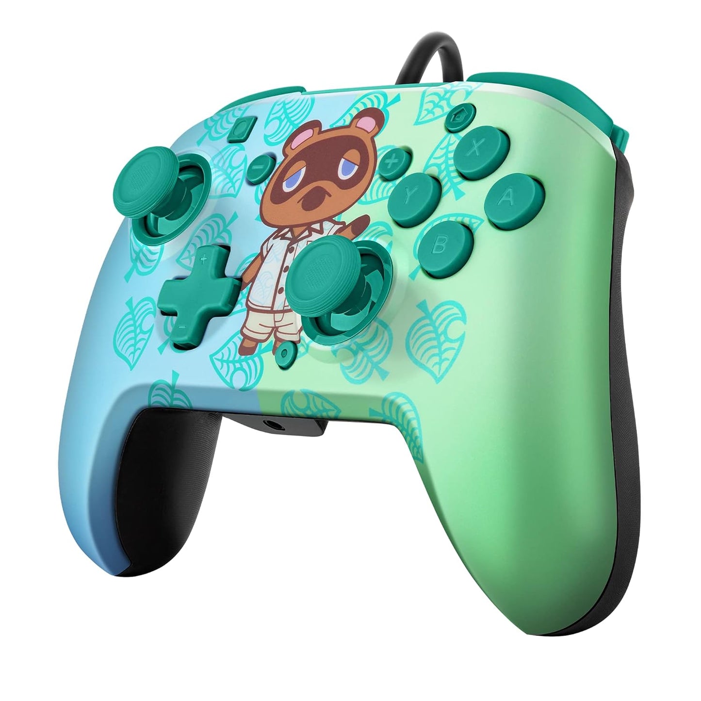 PDP Faceoff Deluxe Audio Wired Controller Animal Crossing Nintendo Switch Brand New