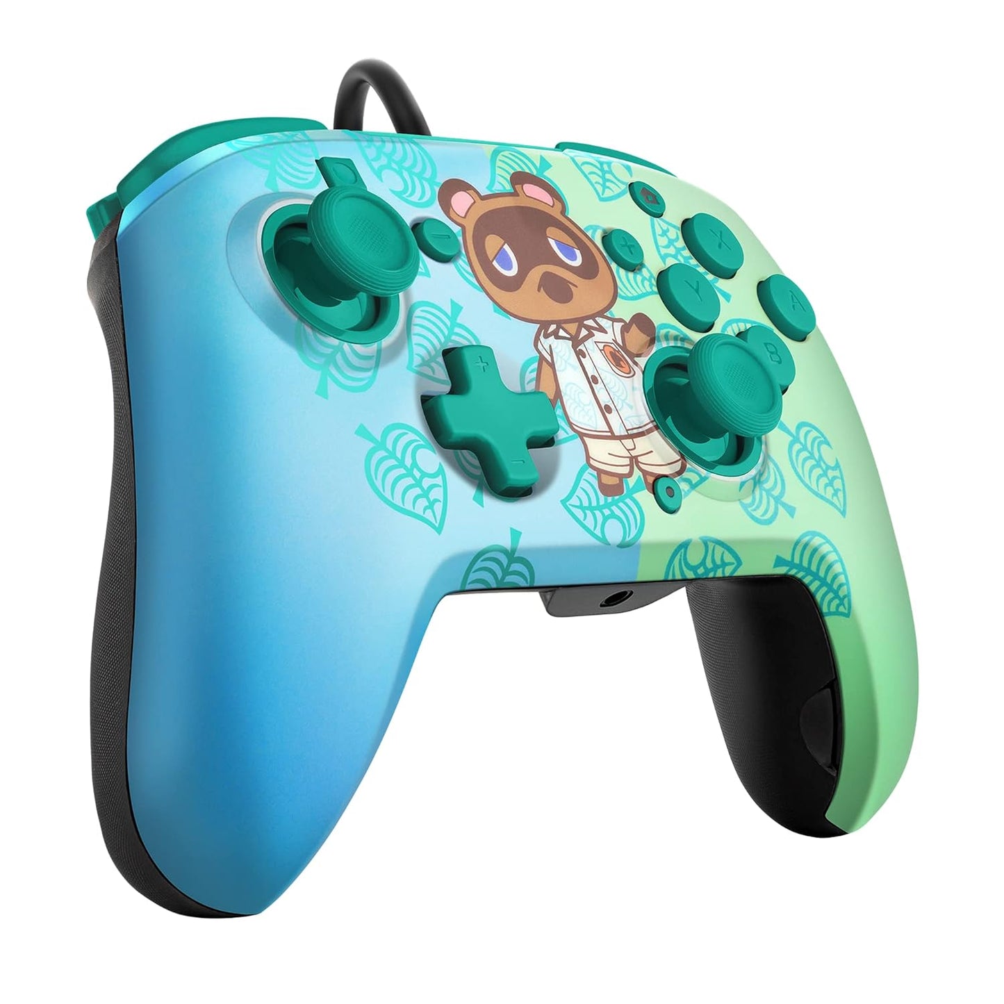PDP Faceoff Deluxe Audio Wired Controller Animal Crossing Nintendo Switch Brand New