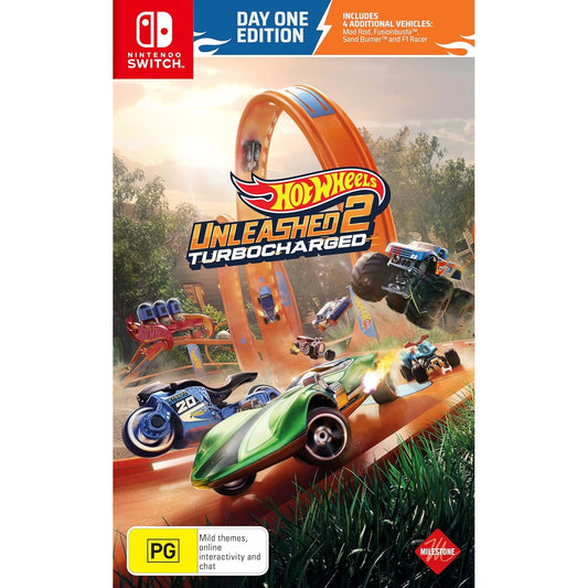 Hot Wheels Unleashed 2 Turbocharged Day One Edition Nintendo Switch Brand New