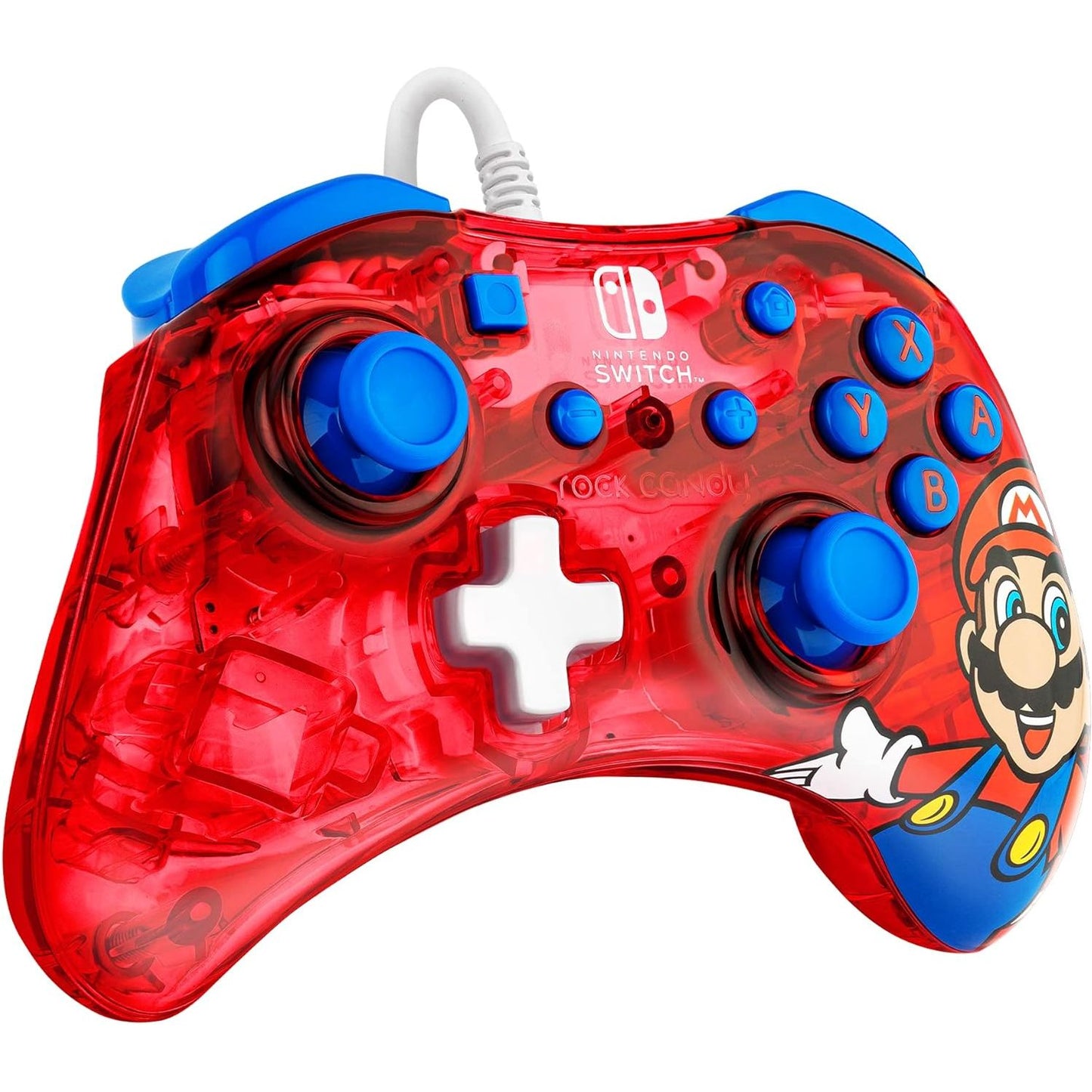 Rock Candy Wired Controller Mario Red Nintendo Switch Brand New