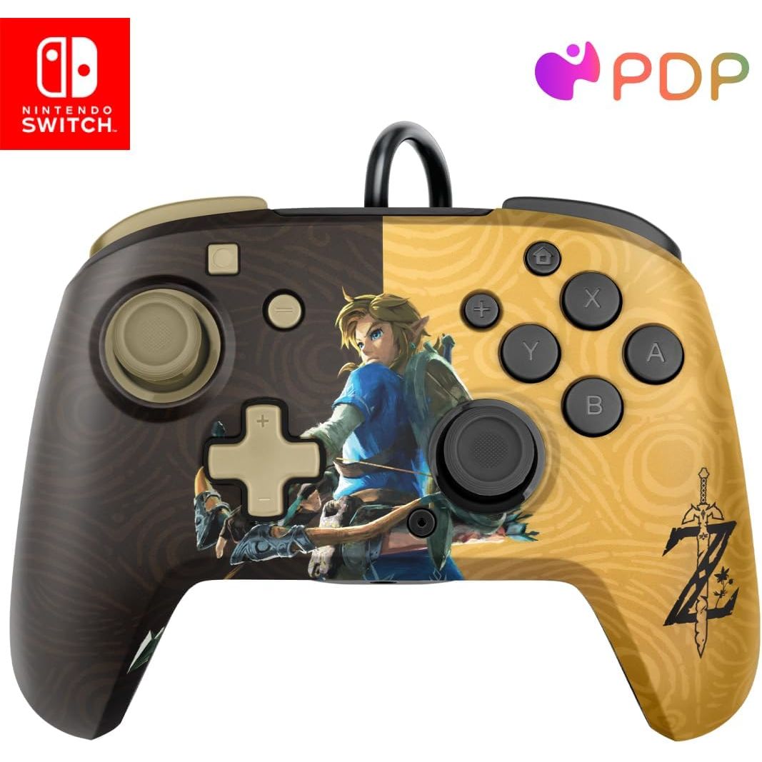 Faceoff Deluxe Audio Wired Controller Link Nintendo Switch