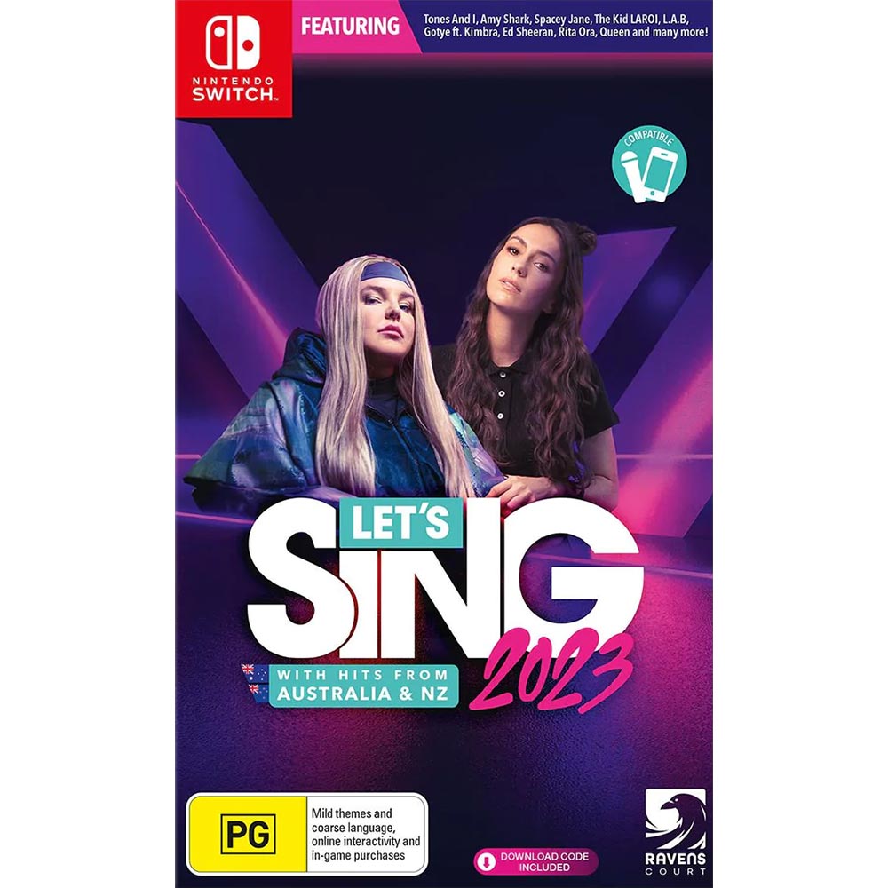 Lets Sing 2023 Nintendo Switch Brand New