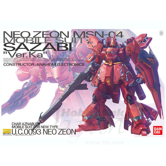 1/100 MG Neo Zeon MSN-04 Sazabi Ver.Ka